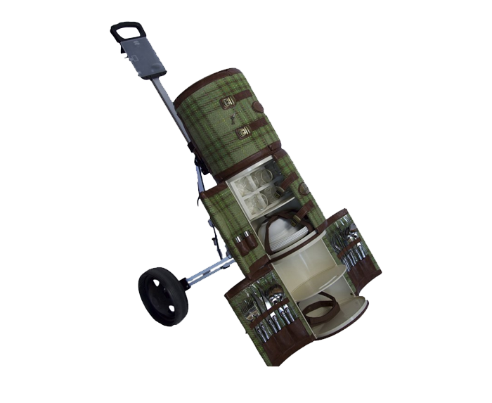 Carrito de golf para picnic