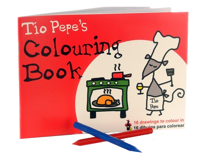 Cuaderno colorear ratoncito TIO PEPE